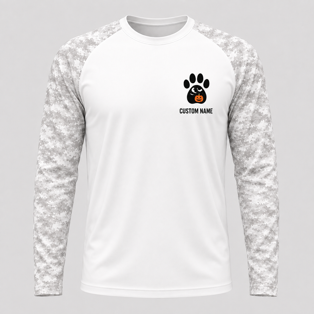 Custom Girl Hiking Dog Halloween Long Sleeve Shirt
