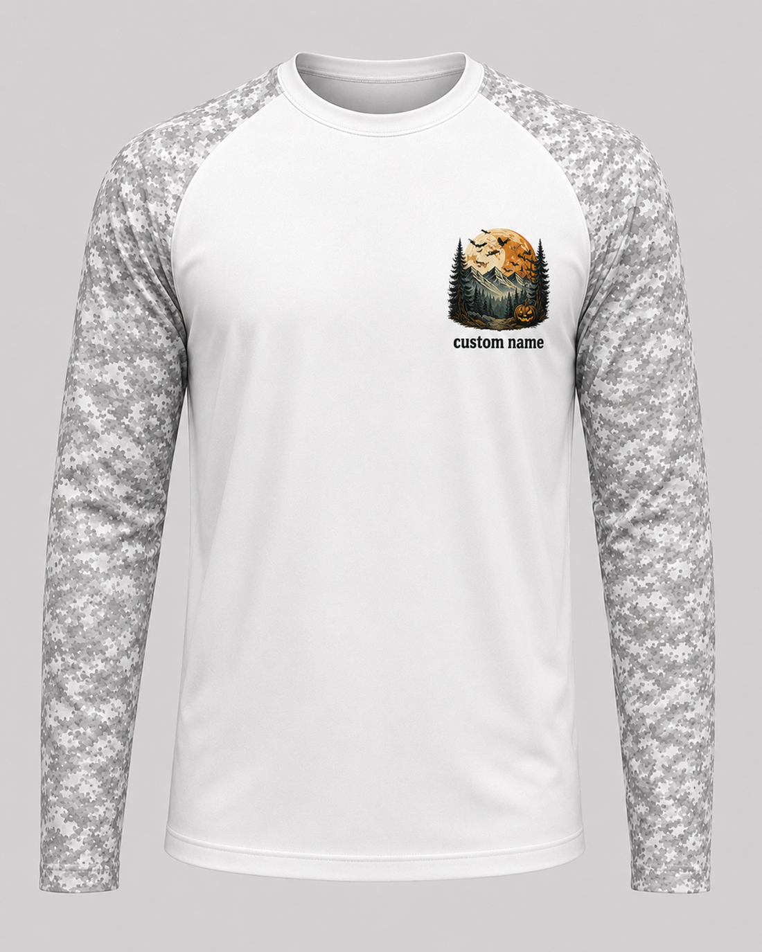 Personalized Halloween Hiking & Dog Shirt – The Mountains Are Calling Custom Name Long Sleeve Sun Shirt
