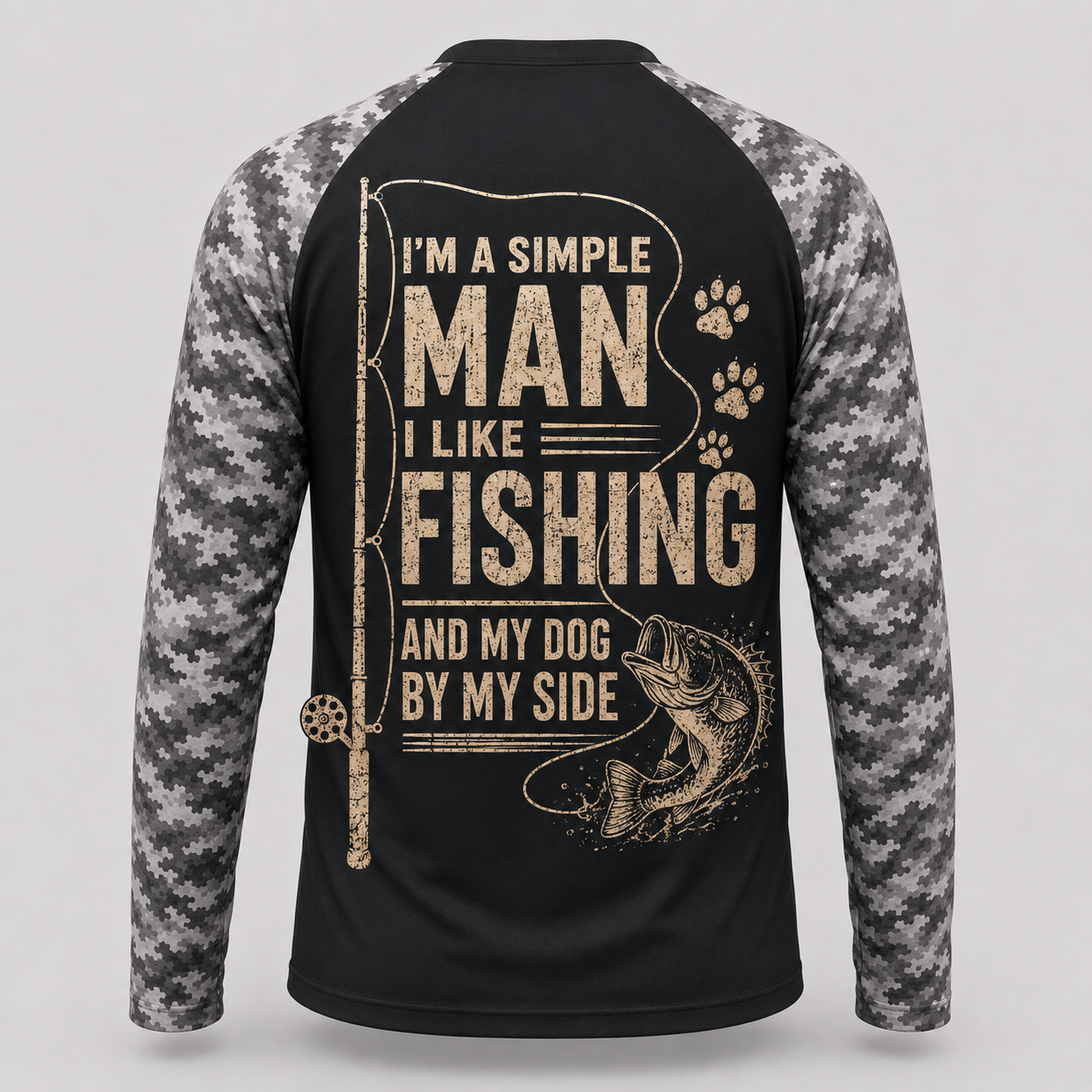 I’m a simple man. I like fishing and my dog by my side