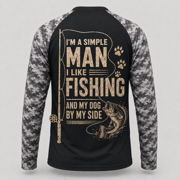 I’m a simple man. I like fishing and my dog by my side