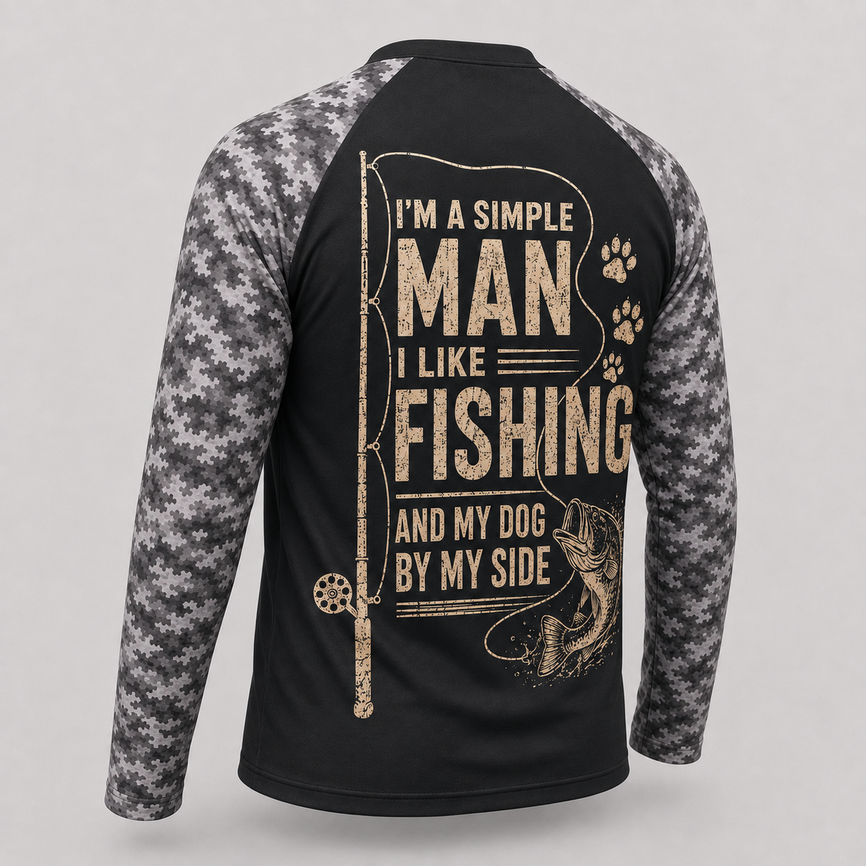 I’m a simple man. I like fishing and my dog by my side