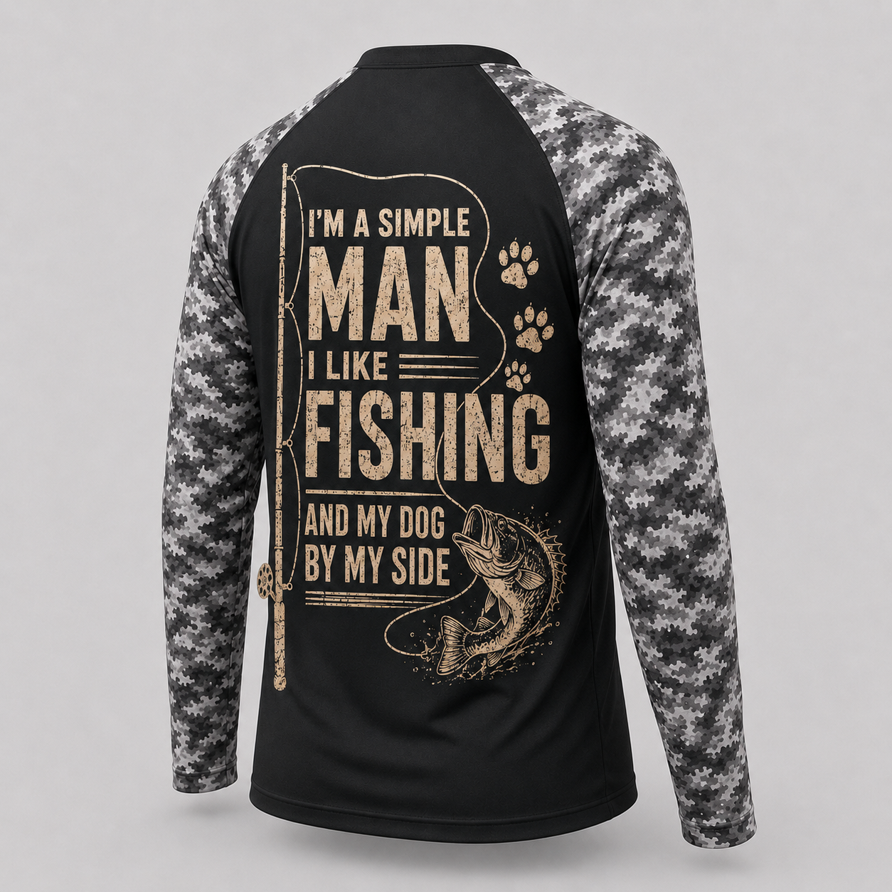 I’m a simple man. I like fishing and my dog by my side