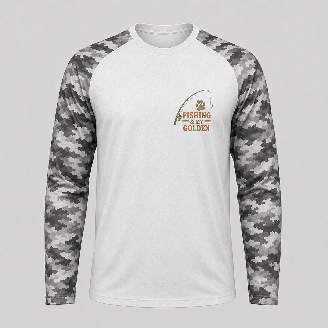 I Love Fishing With My Golden Retriever Shirt – Long Sleeve Sun Shirt