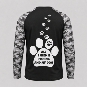 All I Need Is Fishing And My Dog Shirt