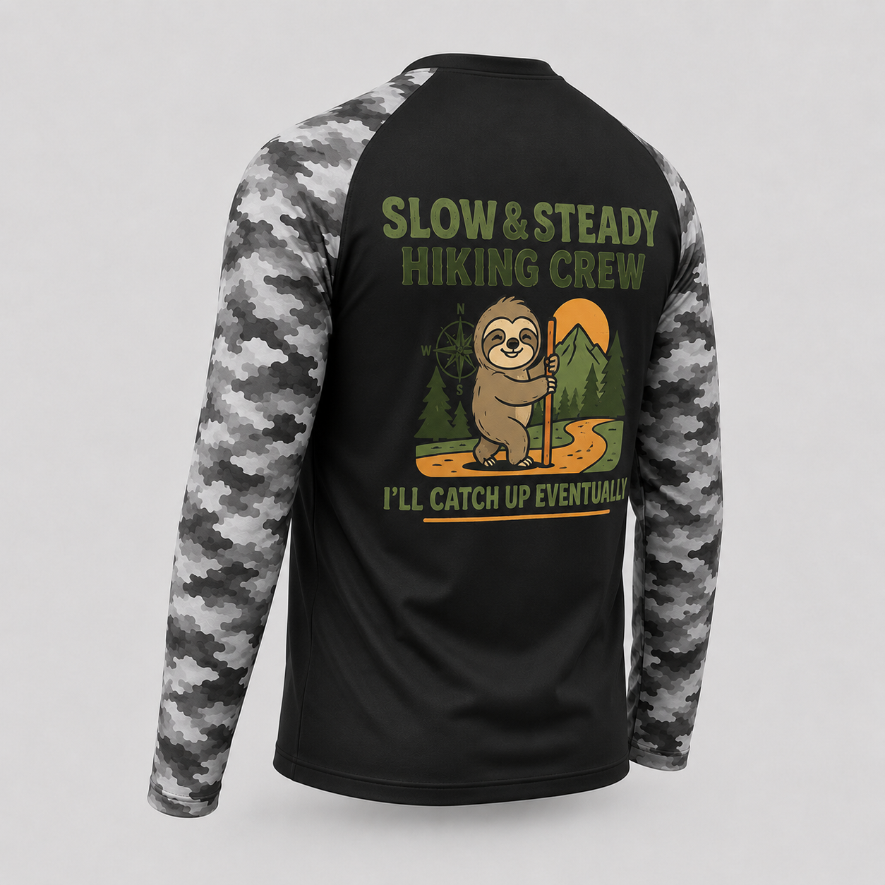 Slow & Steady Hiking Crew Shirt