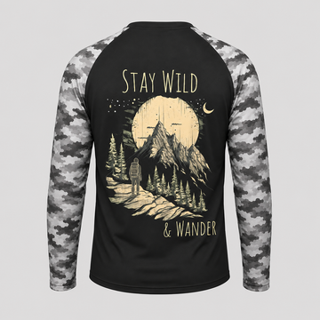 Stay Wild & Wander Hiking Shirt