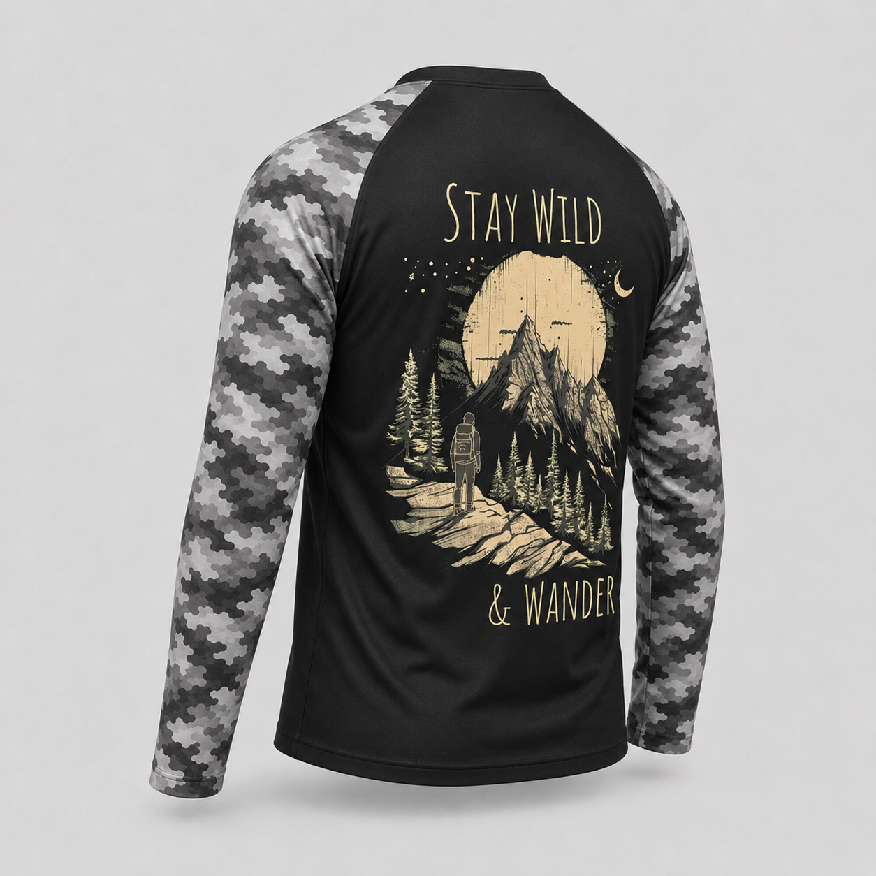 Stay Wild & Wander Hiking Shirt