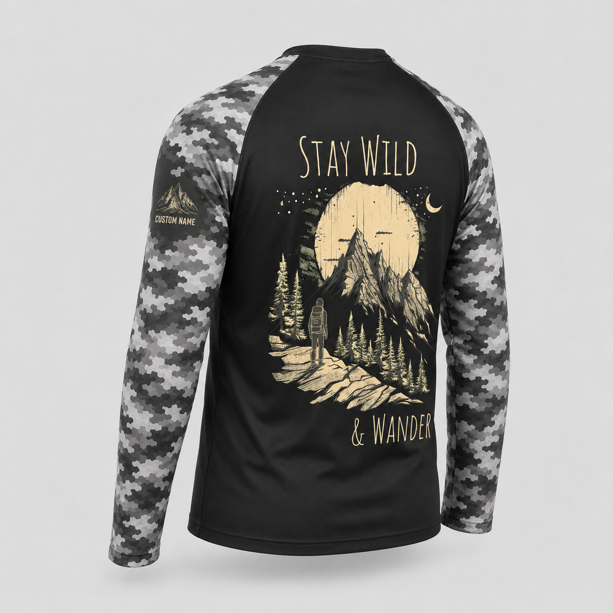 Stay Wild & Wander Hiking Shirt