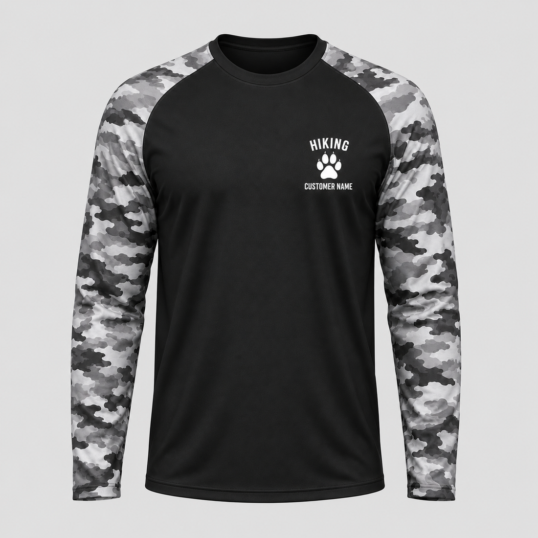 Custom Golden Retriever Hiking Shirt – Hiking With My Golden Long Sleeve Sun Shirt