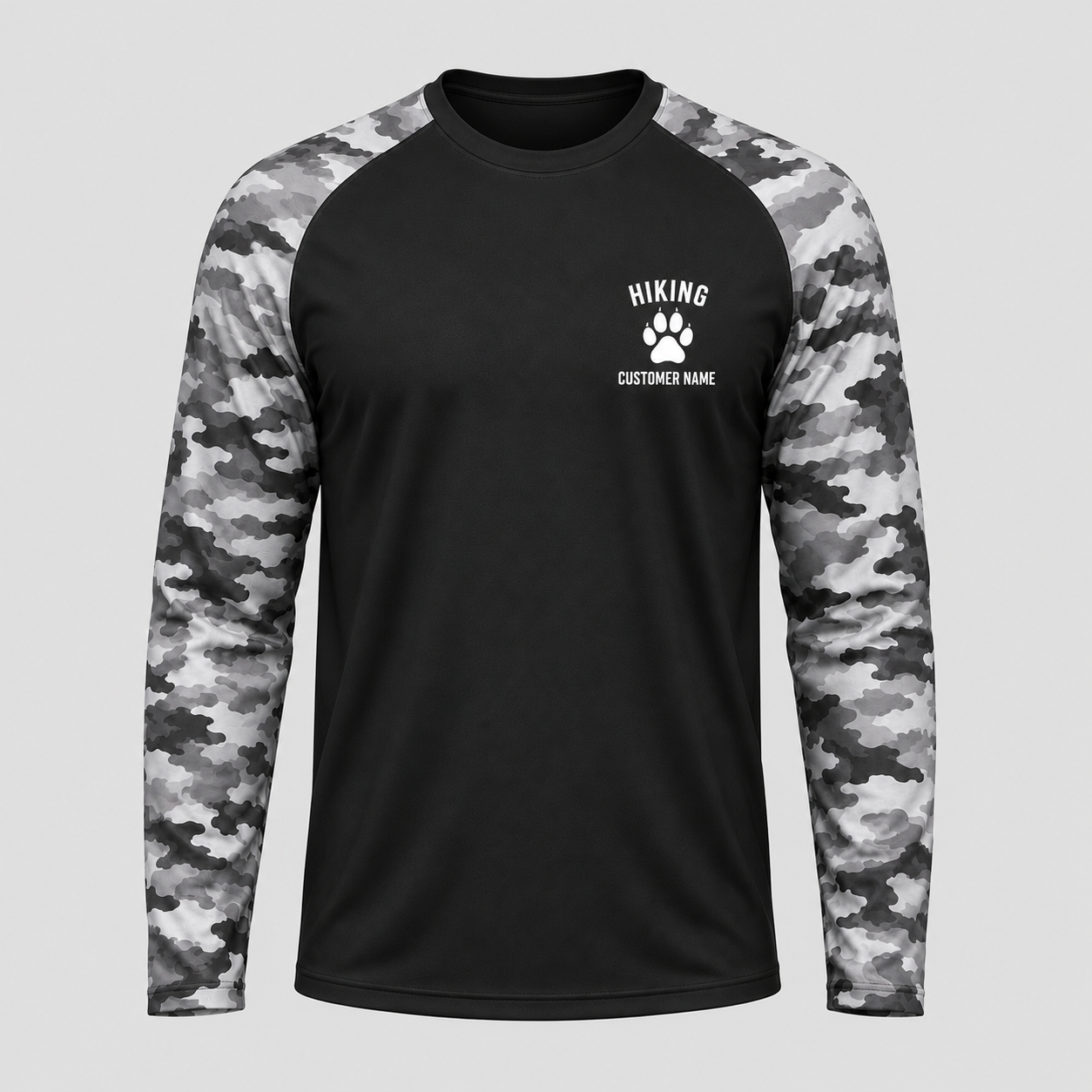 Custom Golden Retriever Hiking Shirt – Hiking With My Golden Long Sleeve Sun Shirt