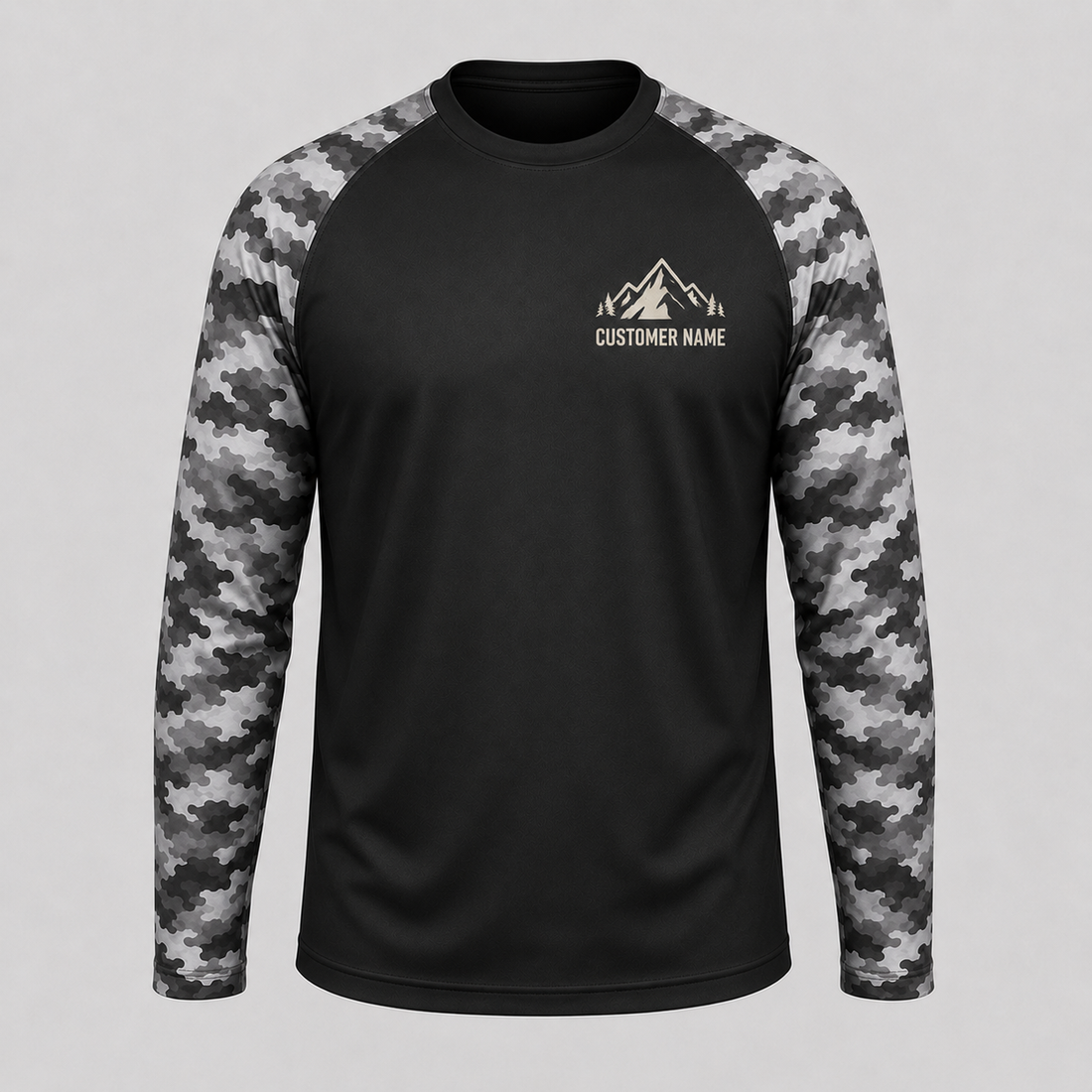 Golden Retriever Hiking Buddy Shirt – Custom Name Long Sleeve Sun Shirt