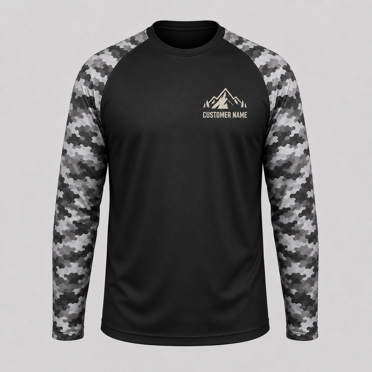 Golden Retriever Hiking Buddy Shirt – Custom Name Long Sleeve Sun Shirt
