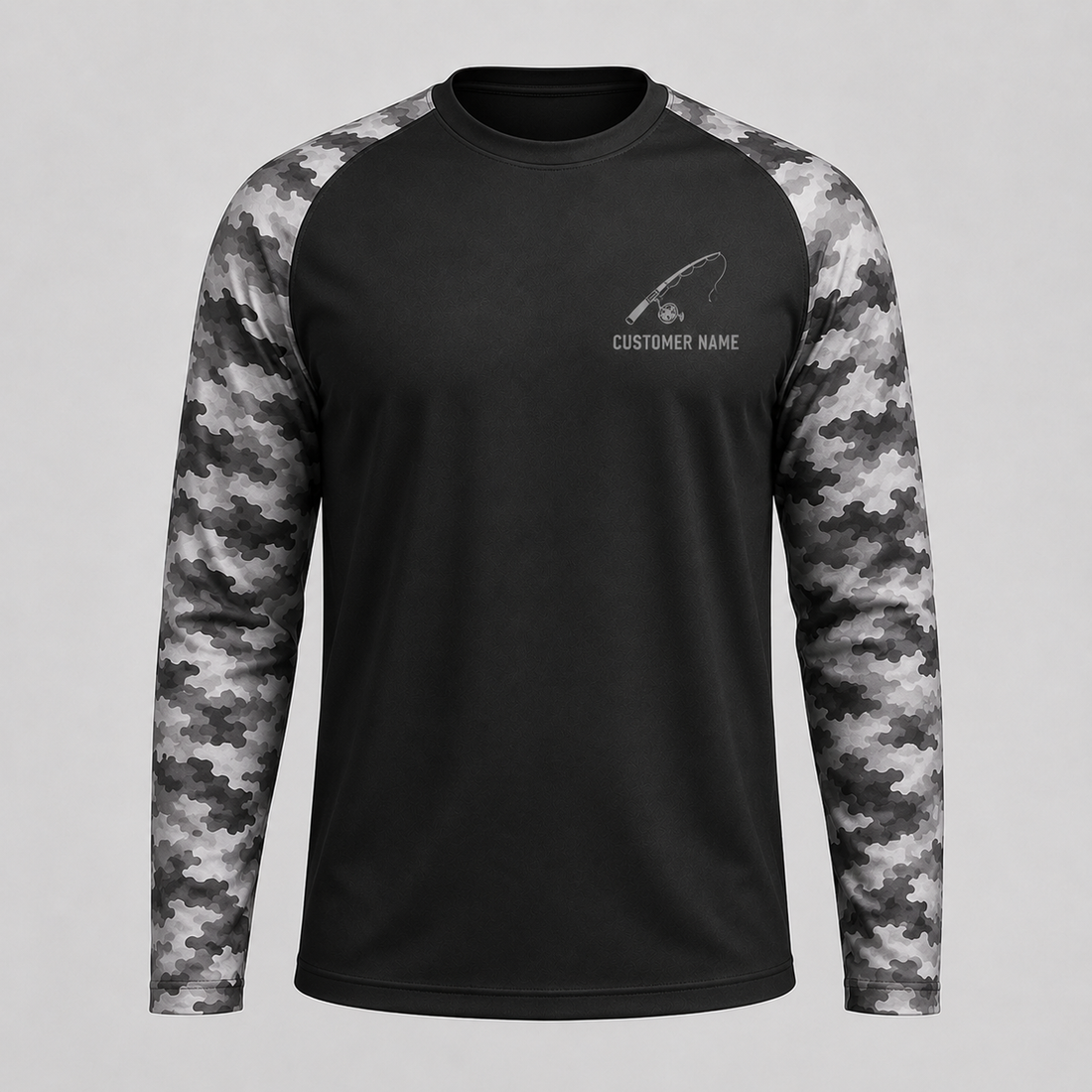 Golden Retriever Fishing Shirt – Hooked With My Golden Custom Name Long Sleeve